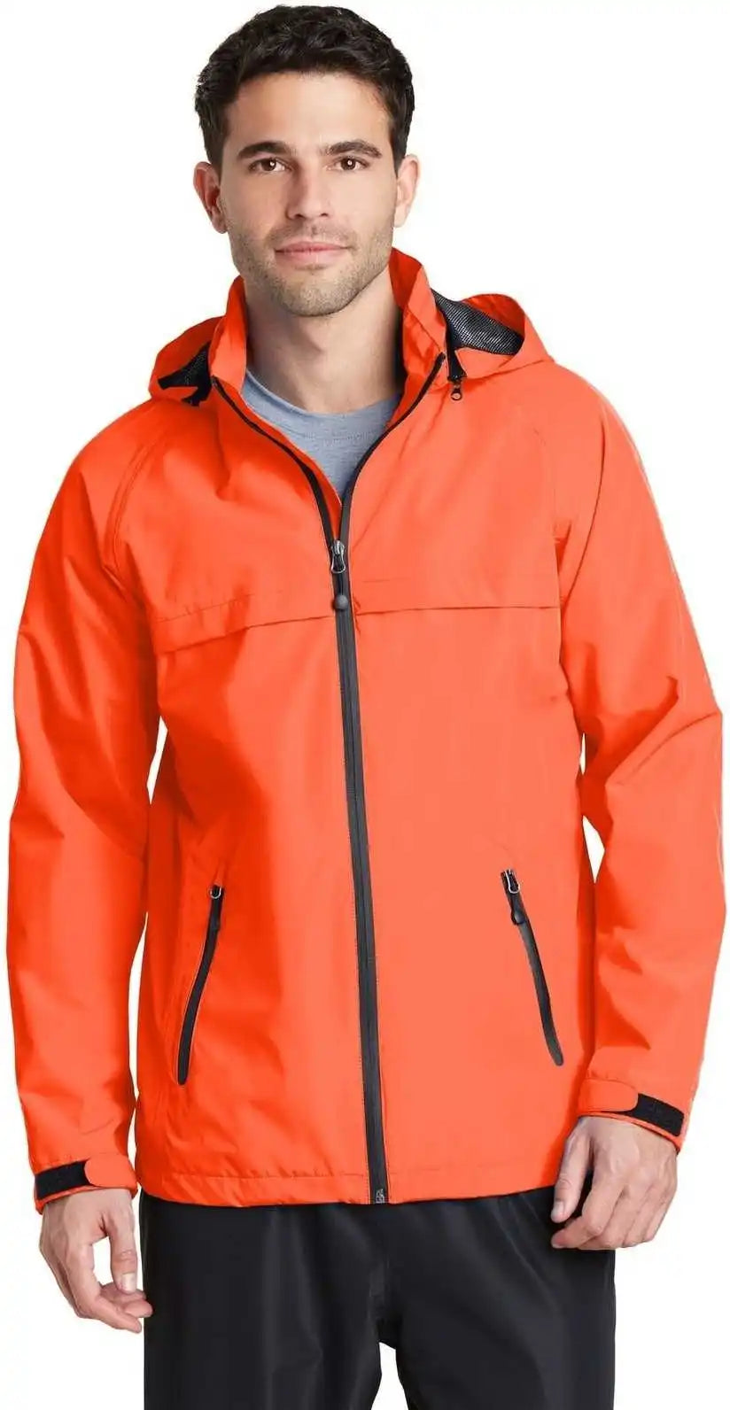 Port Authority J333 Torrent Waterproof Jacket Orange Crush