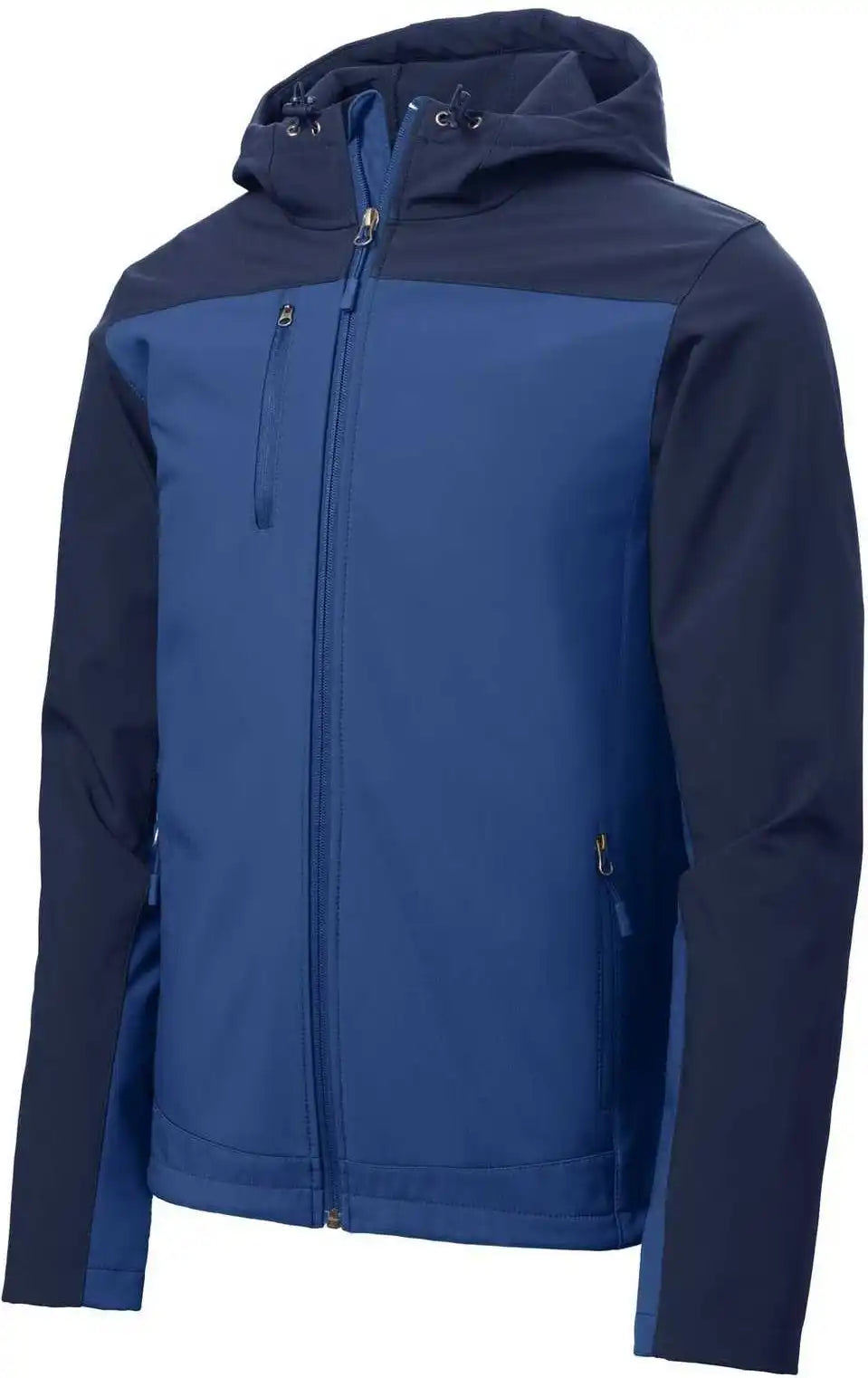Port Authority J335 Hooded Core Soft Shell Jacket - Night Sky Blue Dress Navy