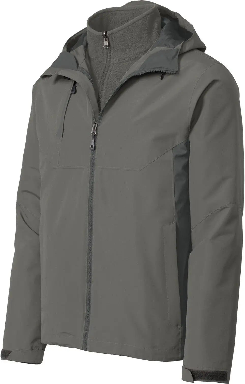 Port Authority J338 Merge 3-in-1 Jacket - Rogue Gray Steel