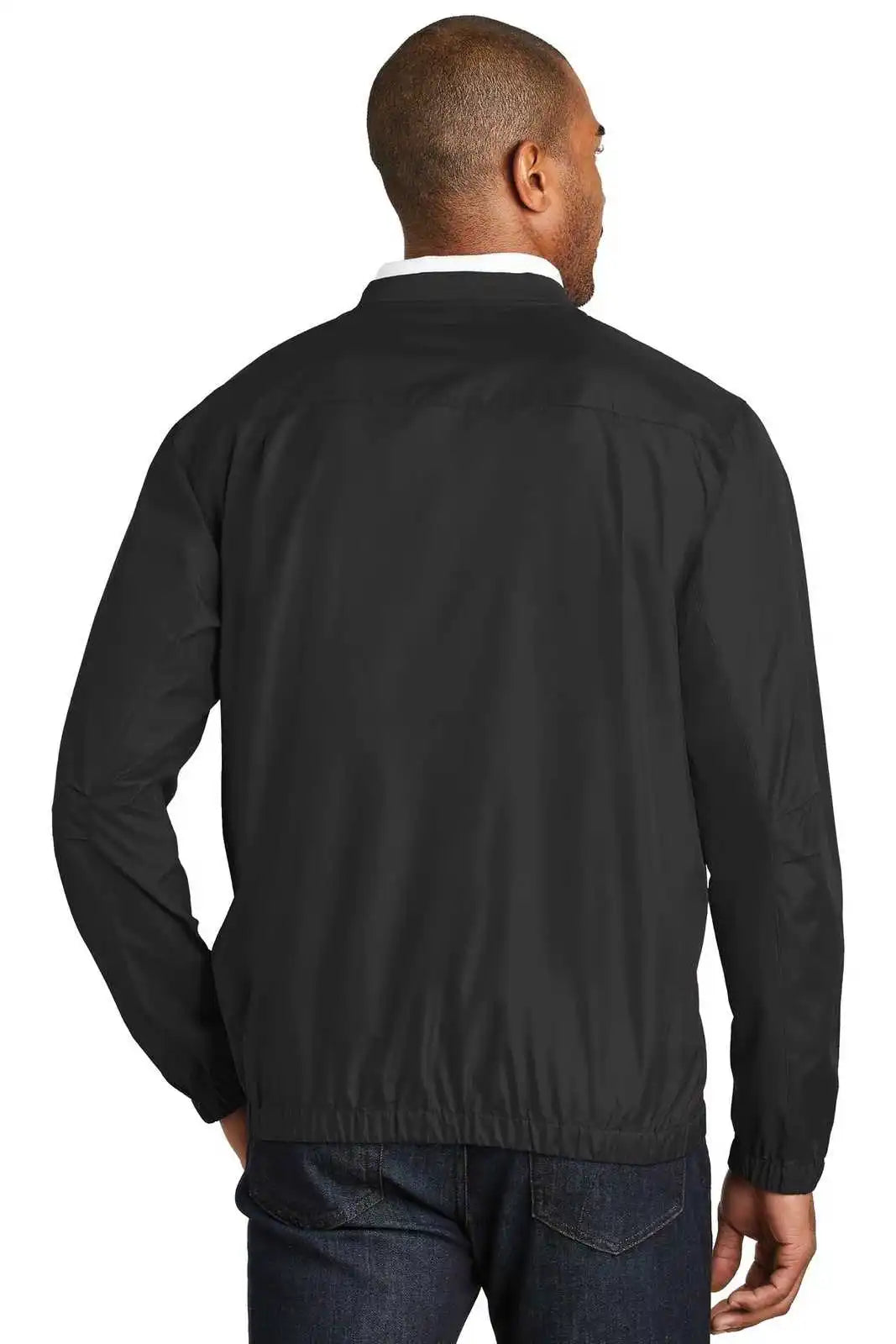 Port Authority J342 Zephyr V-neck Pullover - Black