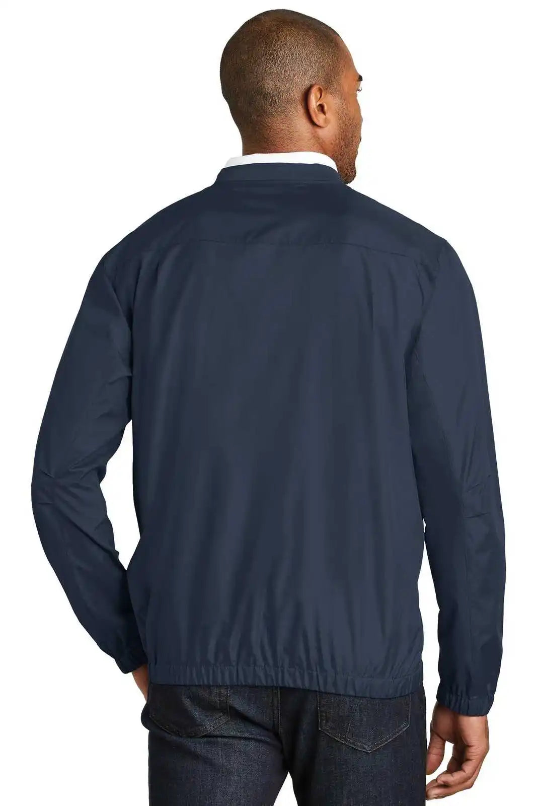 Port Authority J342 Zephyr V-neck Pullover - Dress Blue Navy