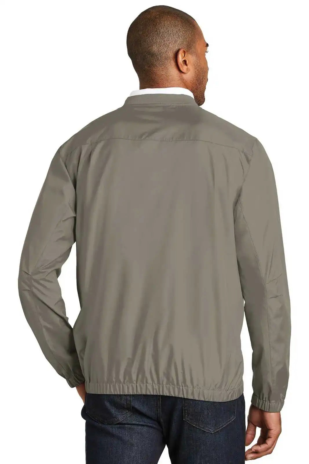 Port Authority J342 Zephyr V-neck Pullover - Stratus Gray