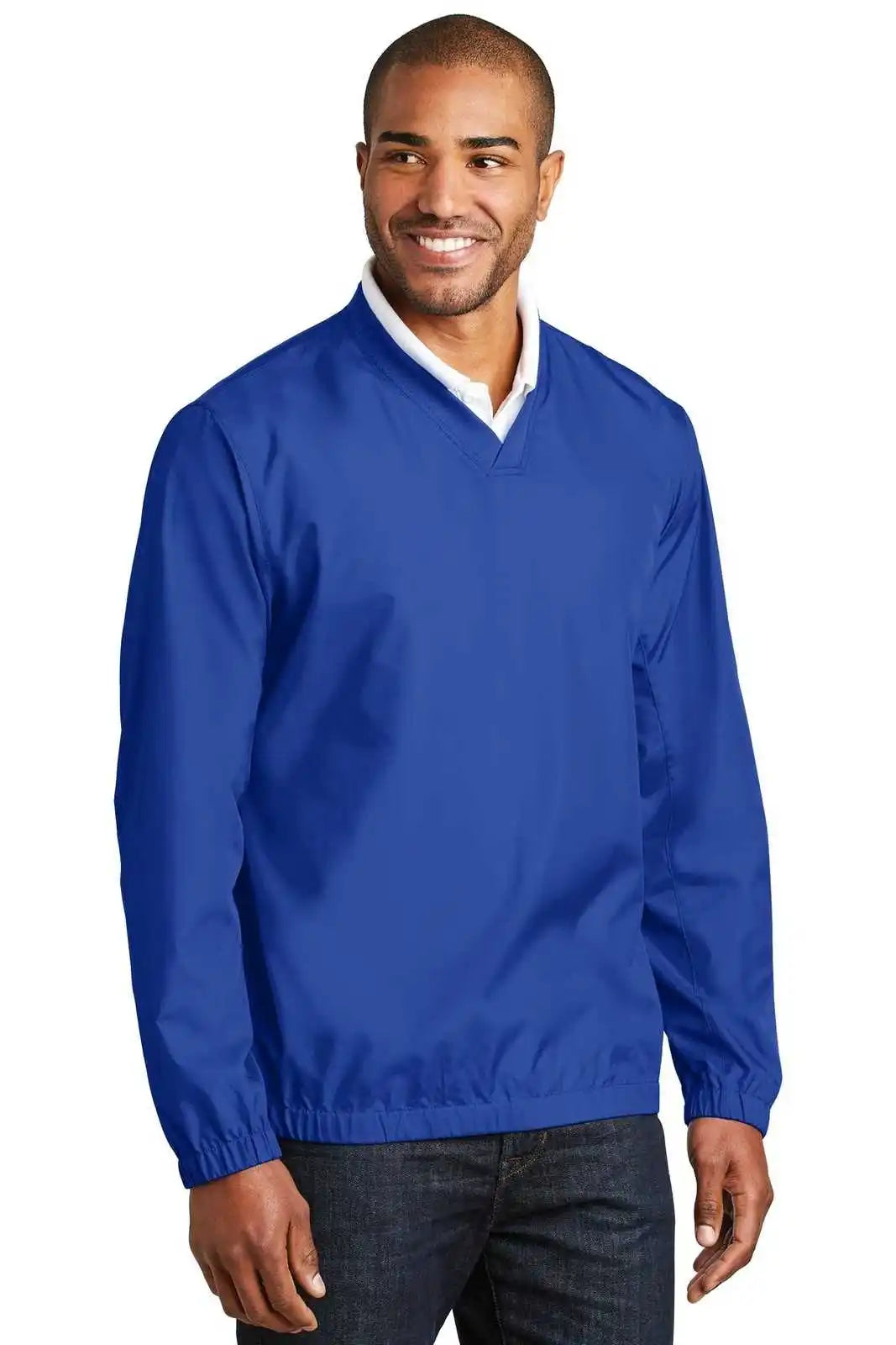 Port Authority J342 Zephyr V-neck Pullover - True Royal
