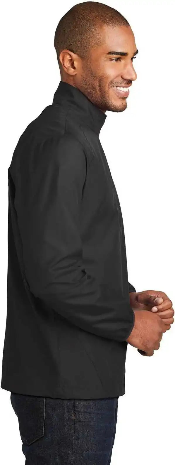 Port Authority J343 Zephyr 1/2-zip Pullover - Black