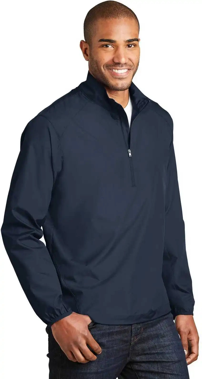 Port Authority J343 Zephyr 1/2-zip Pullover - Dress Blue Navy