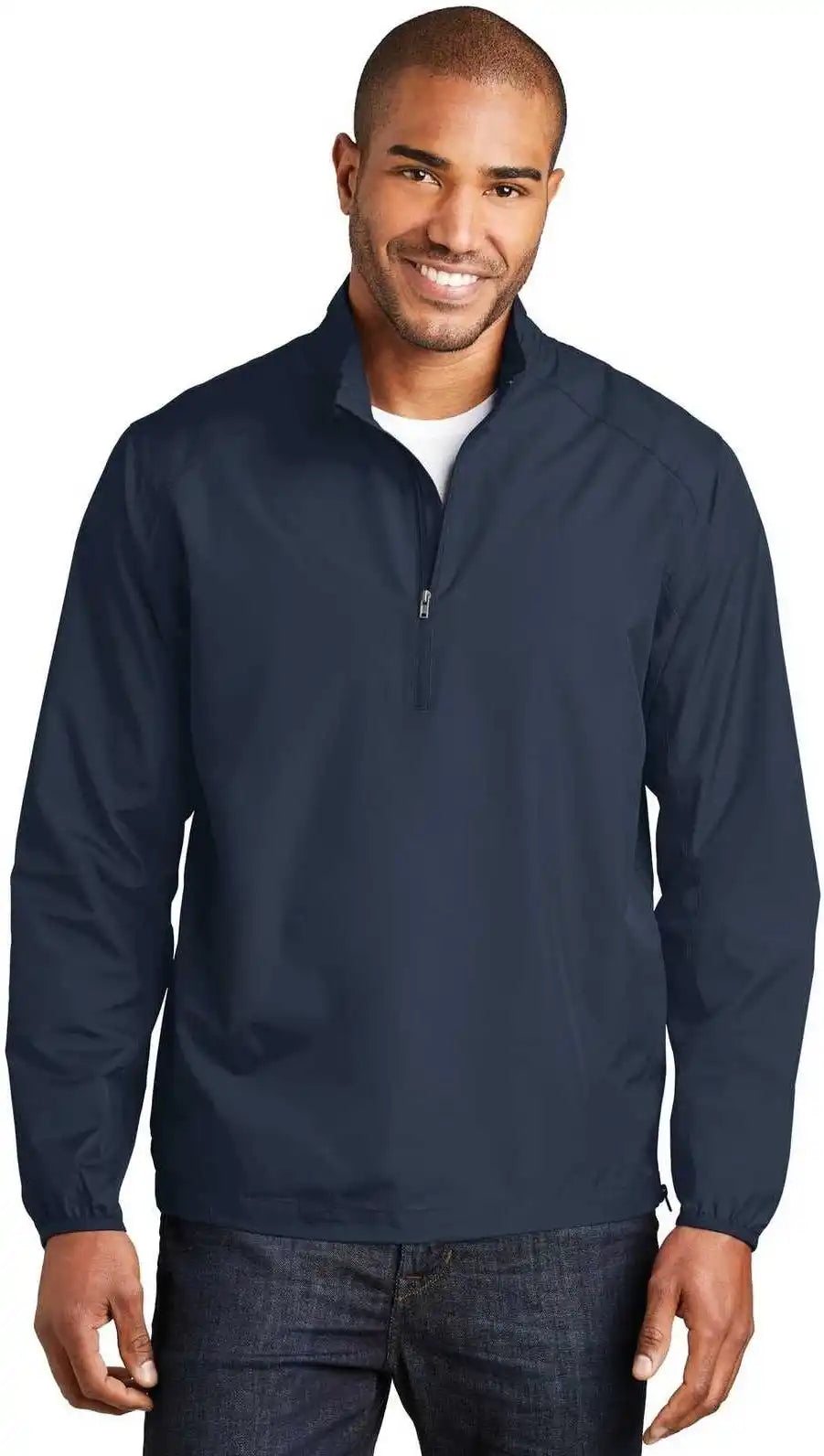 Port Authority J343 Zephyr 1/2-zip Pullover - Dress Blue Navy