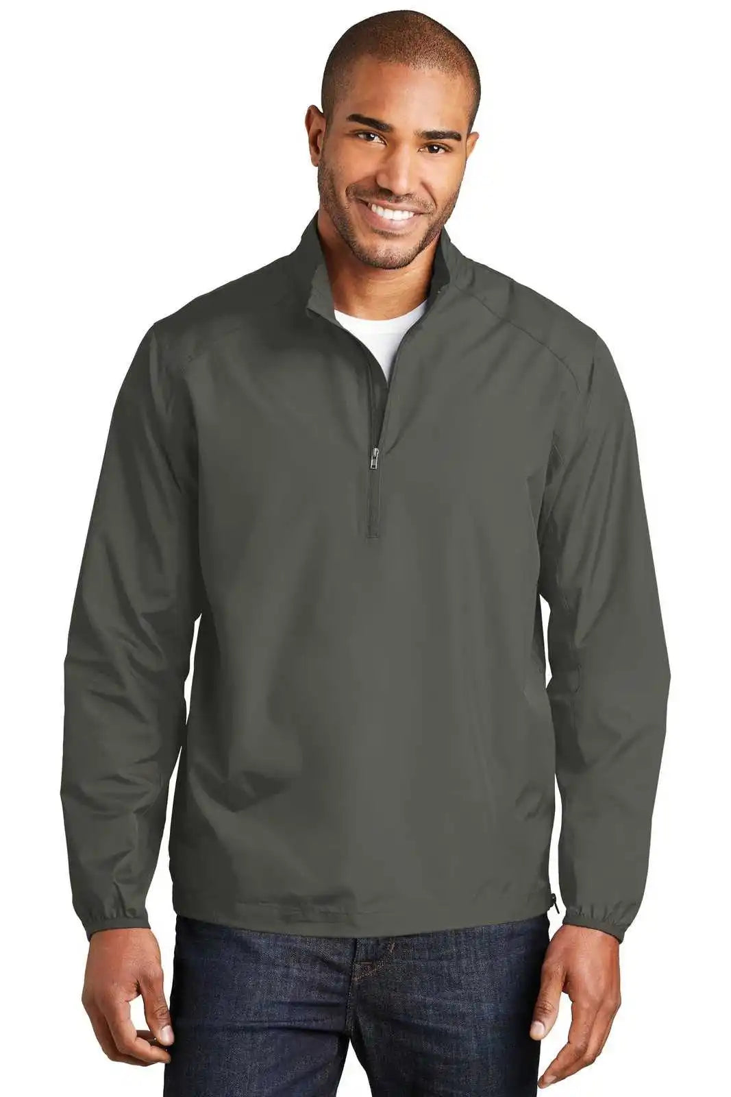 Port Authority J343 Zephyr 1/2-zip Pullover - Grey Steel