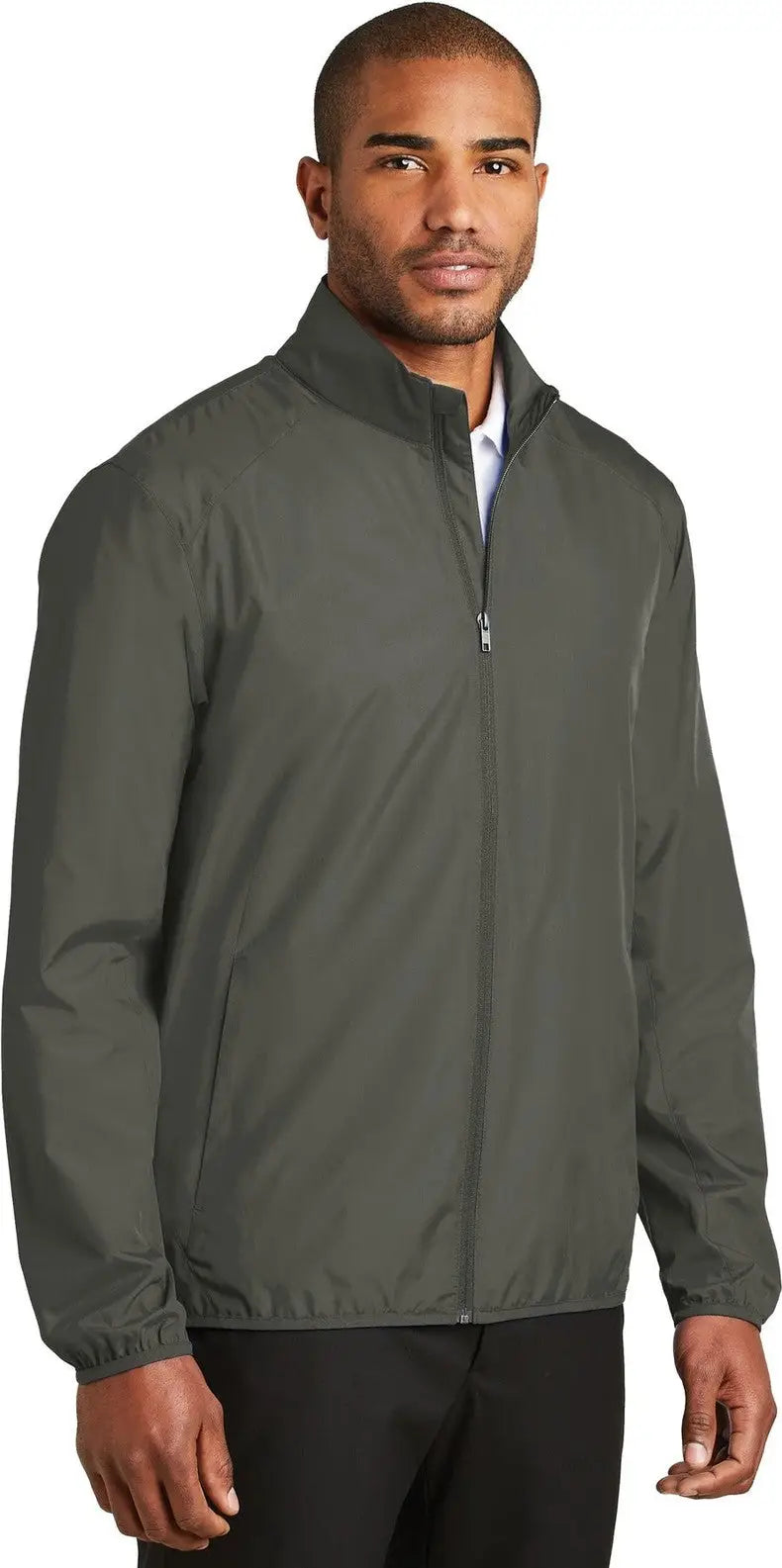 Port Authority J344 Zephyr Full-zip Jacket - Gray Steel