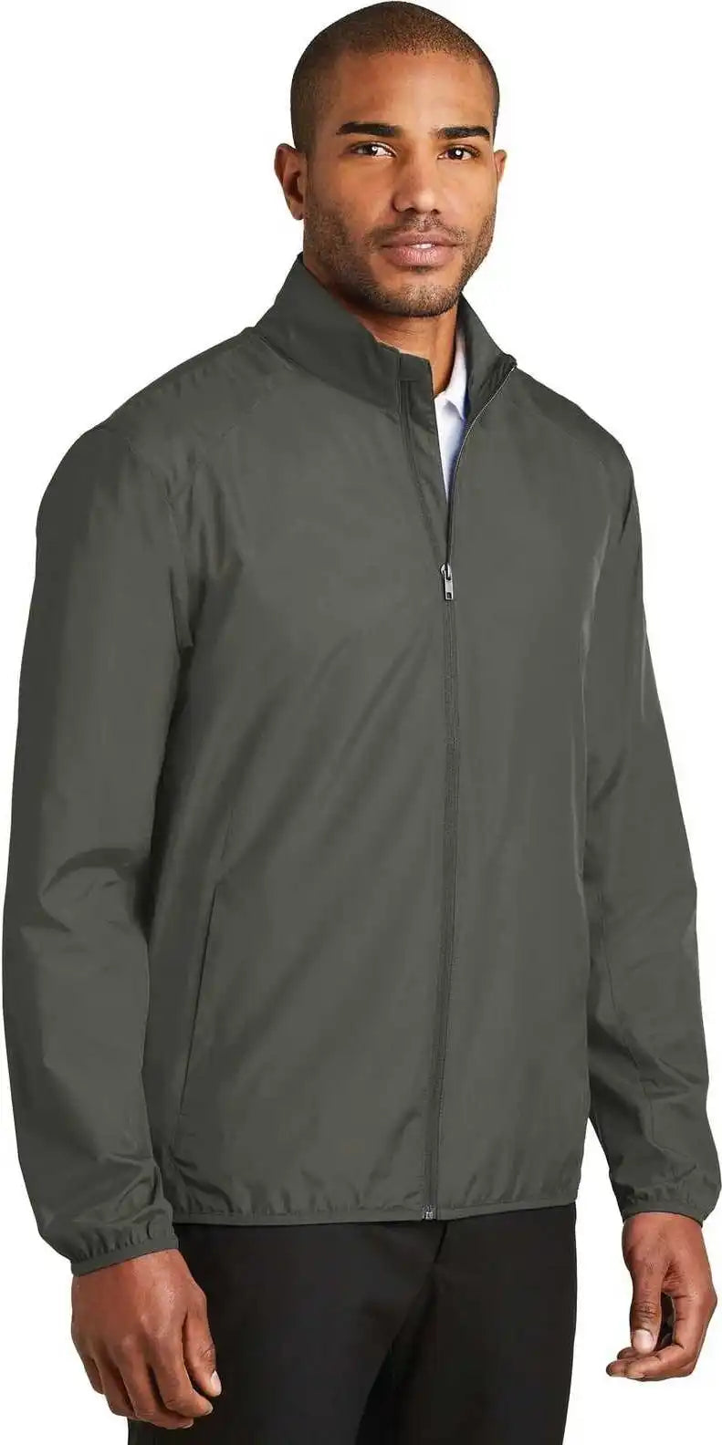 Port Authority J344 Zephyr Full-zip Jacket - Gray Steel