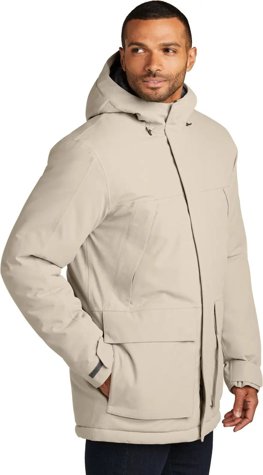 Port Authority J363 Latitude Waterproof Heavyweight Parka - Sahara
