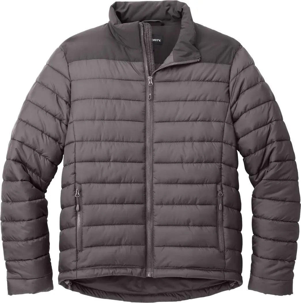 Port Authority J364 Horizon Puffy Jacket - Deep Smoke Gray
