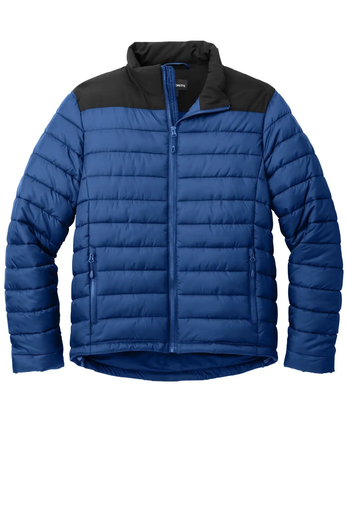 Port Authority J364 Horizon Puffy Jacket - True Blue Deep Black