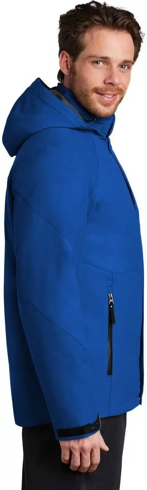 Port Authority J405 Insulated Waterproof Tech Jacket Cobalt Blue