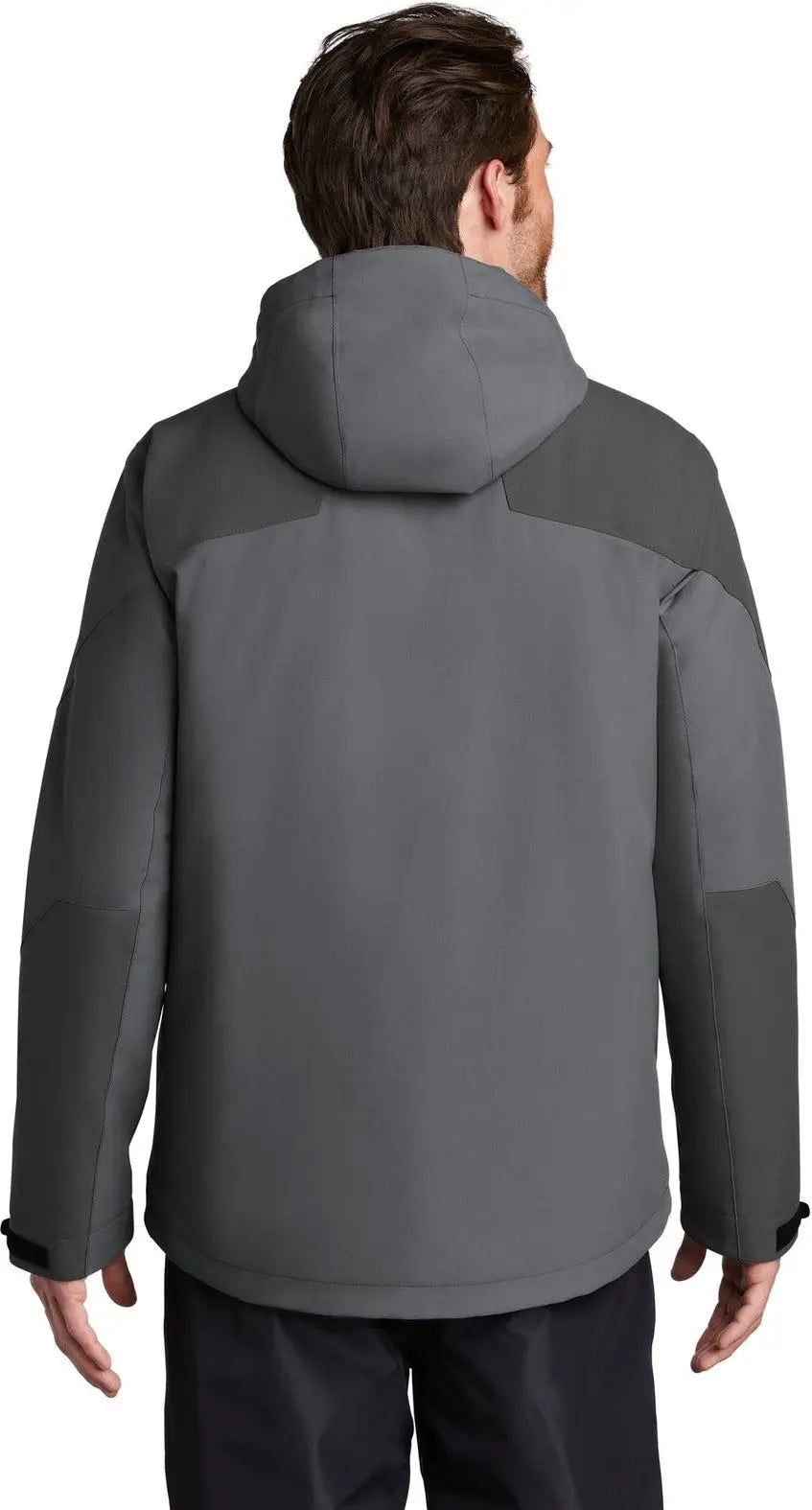 Port Authority J405 Insulated Waterproof Tech Jacket - Shadow Gray Storm