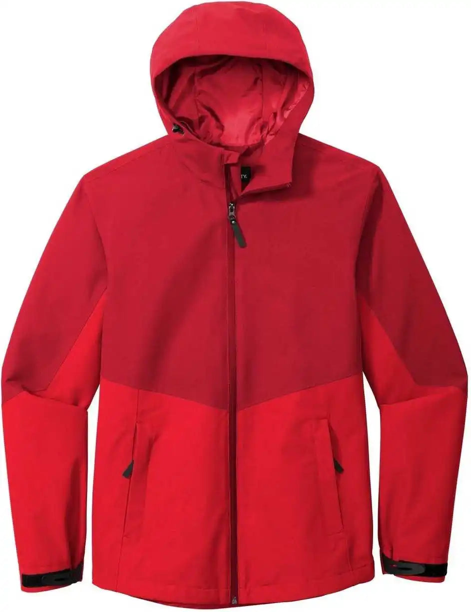 Port Authority J406 Tech Rain Jacket - Sangria True Red