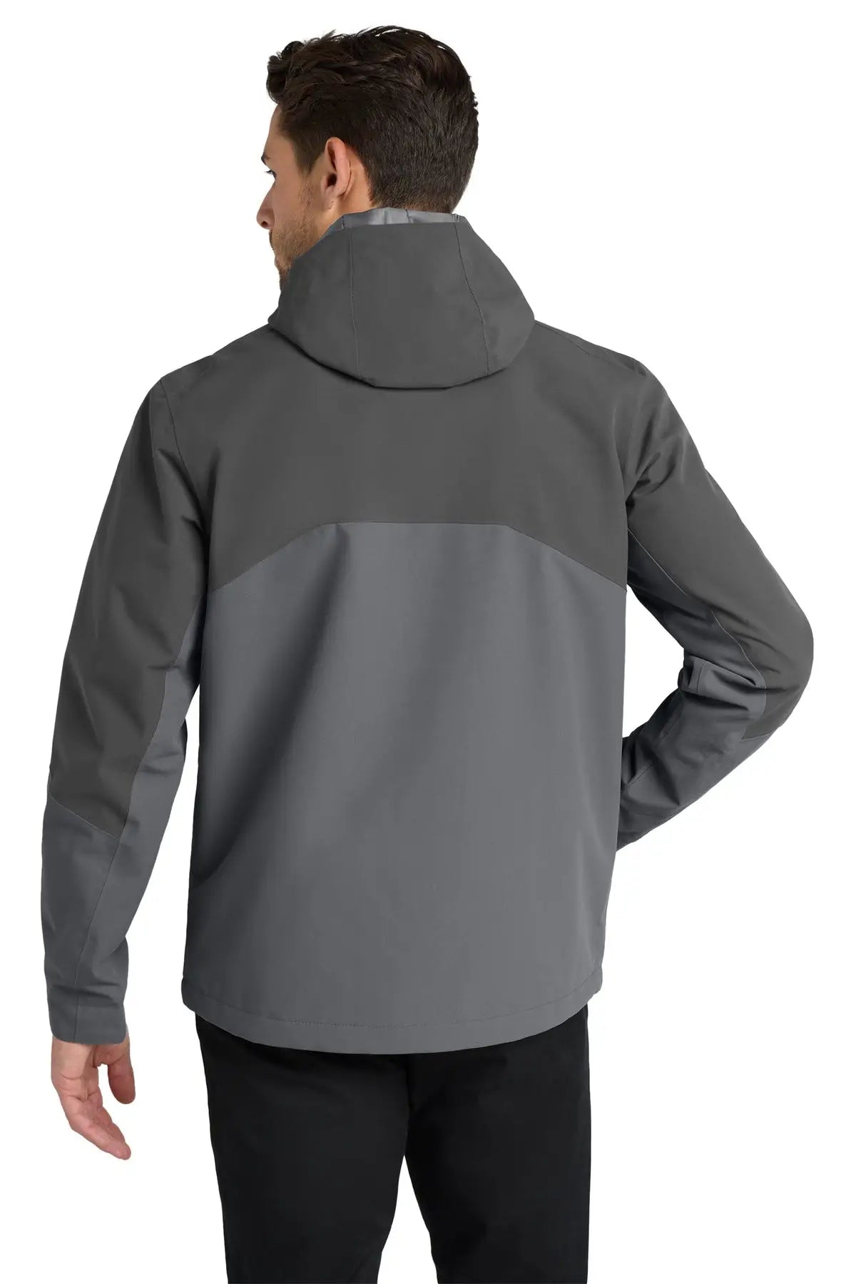 Port Authority J406 Tech Rain Jacket - Storm Gray Shadow