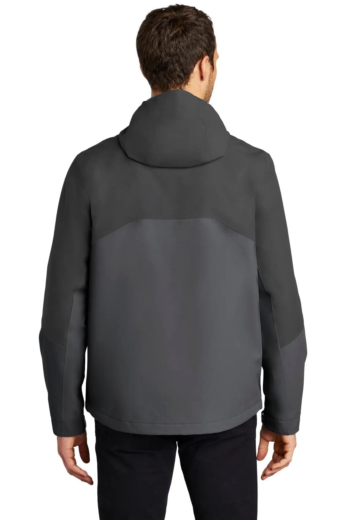 Port Authority J406 Tech Rain Jacket - Storm Gray Shadow