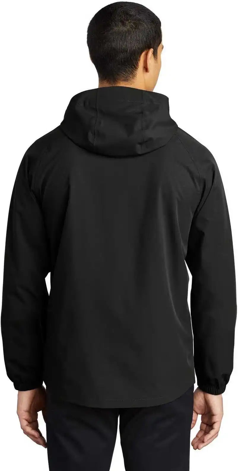 Port Authority J407 Essential Rain Jacket Deep Black