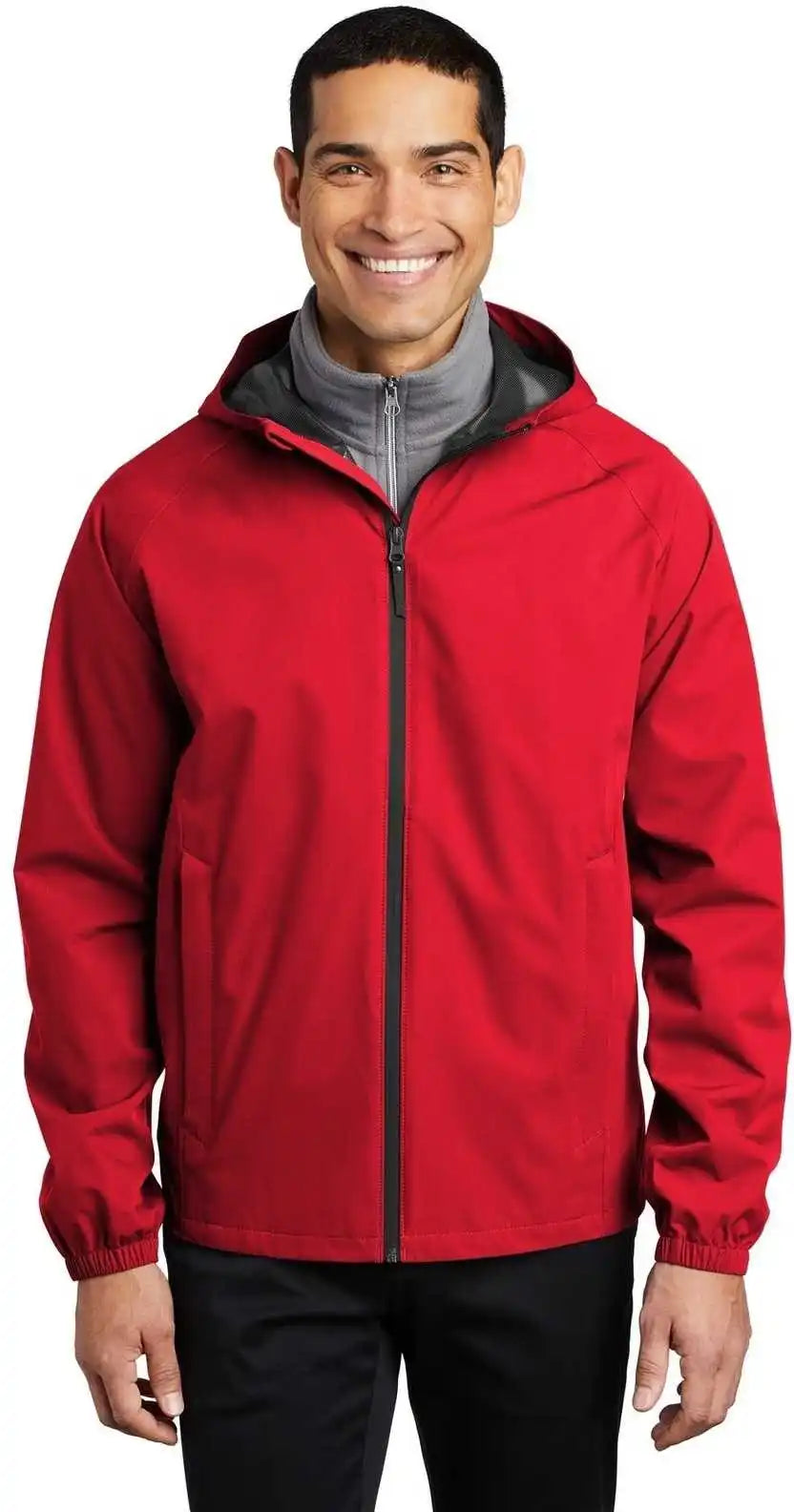 Port Authority J407 Essential Rain Jacket Deep Red