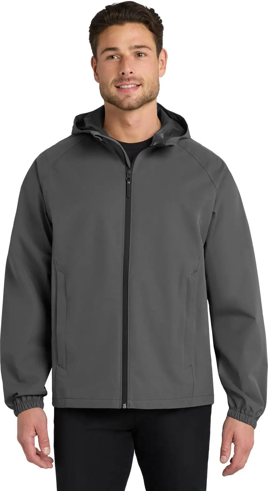 Port Authority J407 Essential Rain Jacket - Graphite