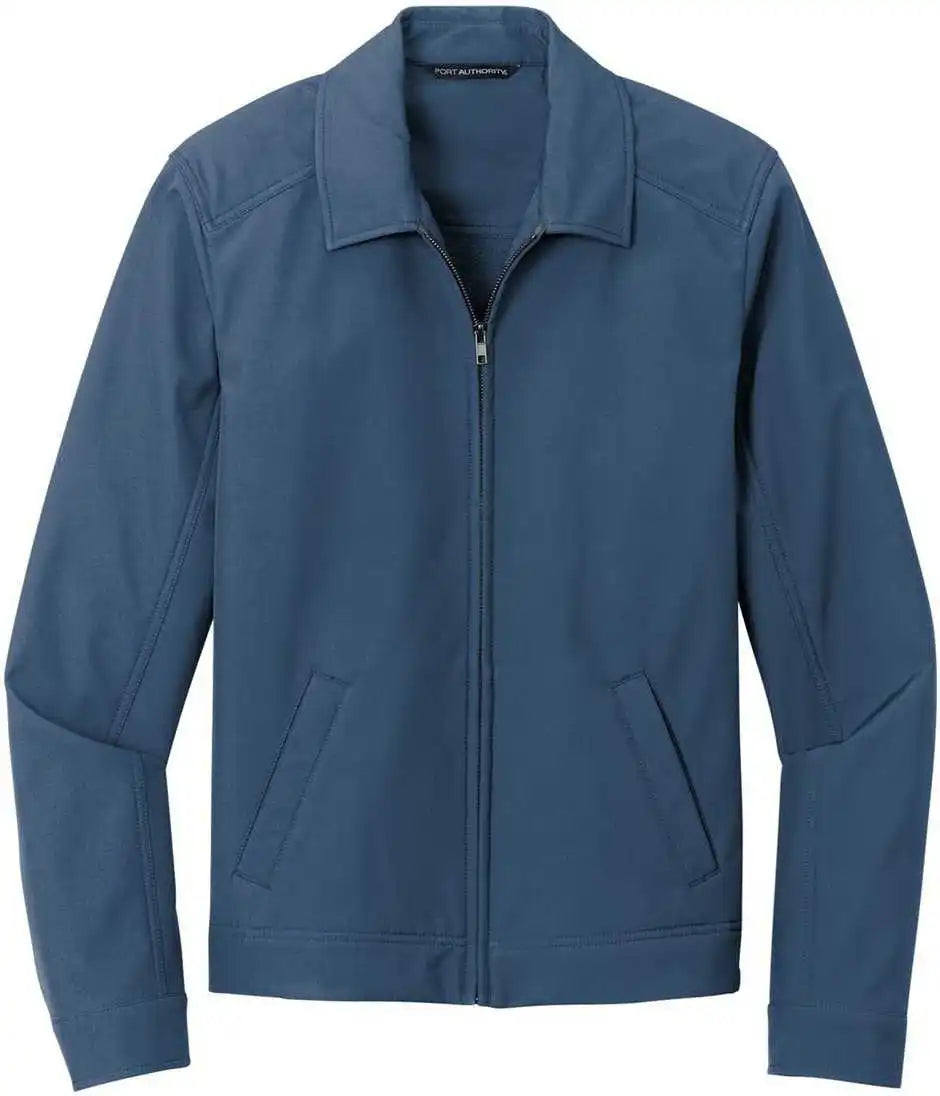 Port Authority J417 Mechanic Soft Shell Jacket Dress Blue Navy