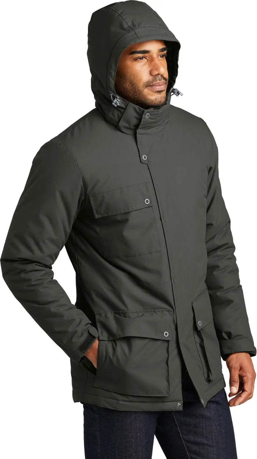 Port Authority J599 Excursion Parka - Storm Gray