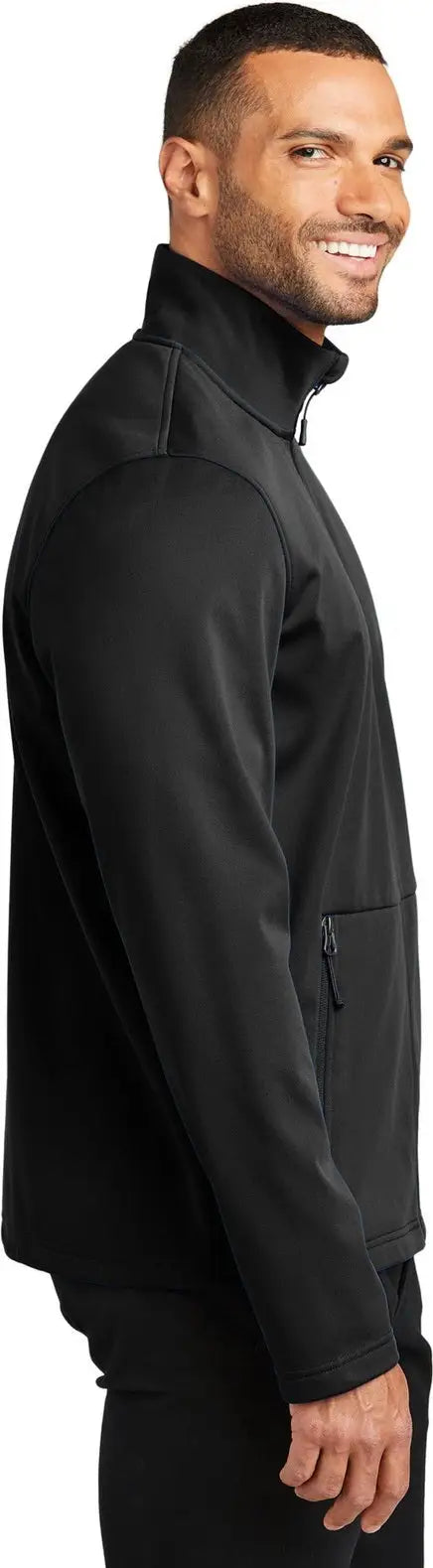 Port Authority J617 Flexshell Jacket - Deep Black