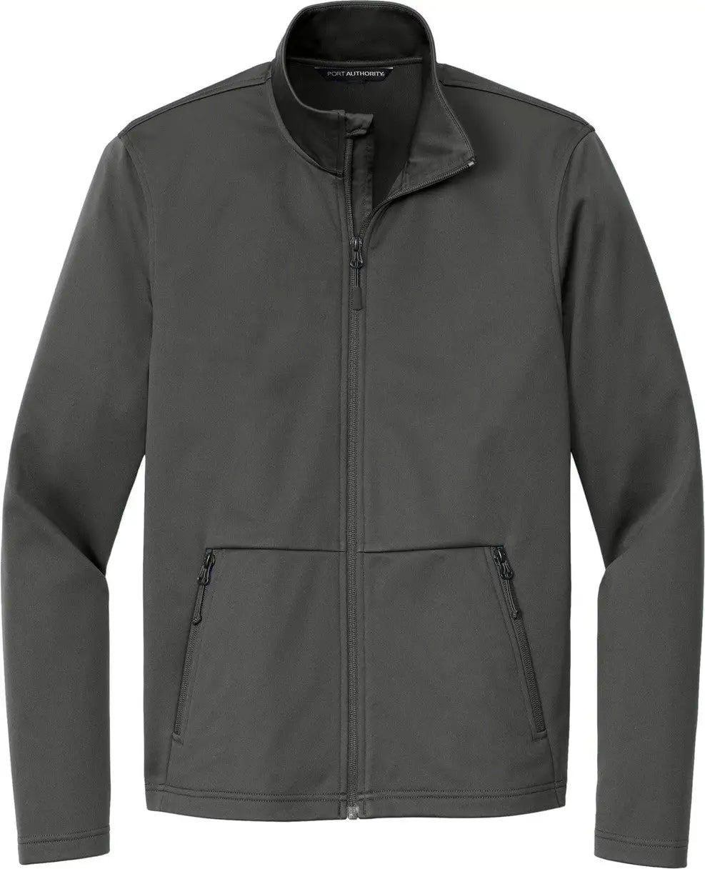 Port Authority J617 Flexshell Jacket - Gray Steel