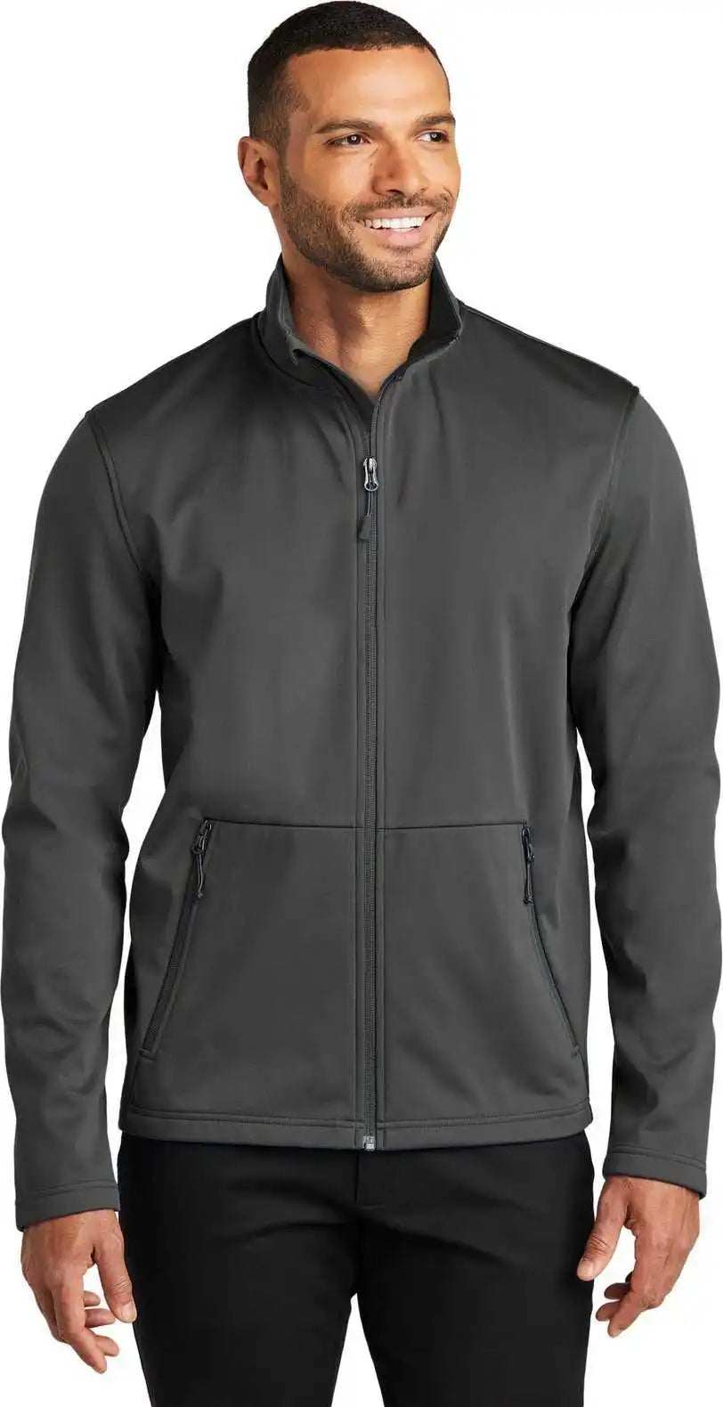 Port Authority J617 Flexshell Jacket - Smoke Grey