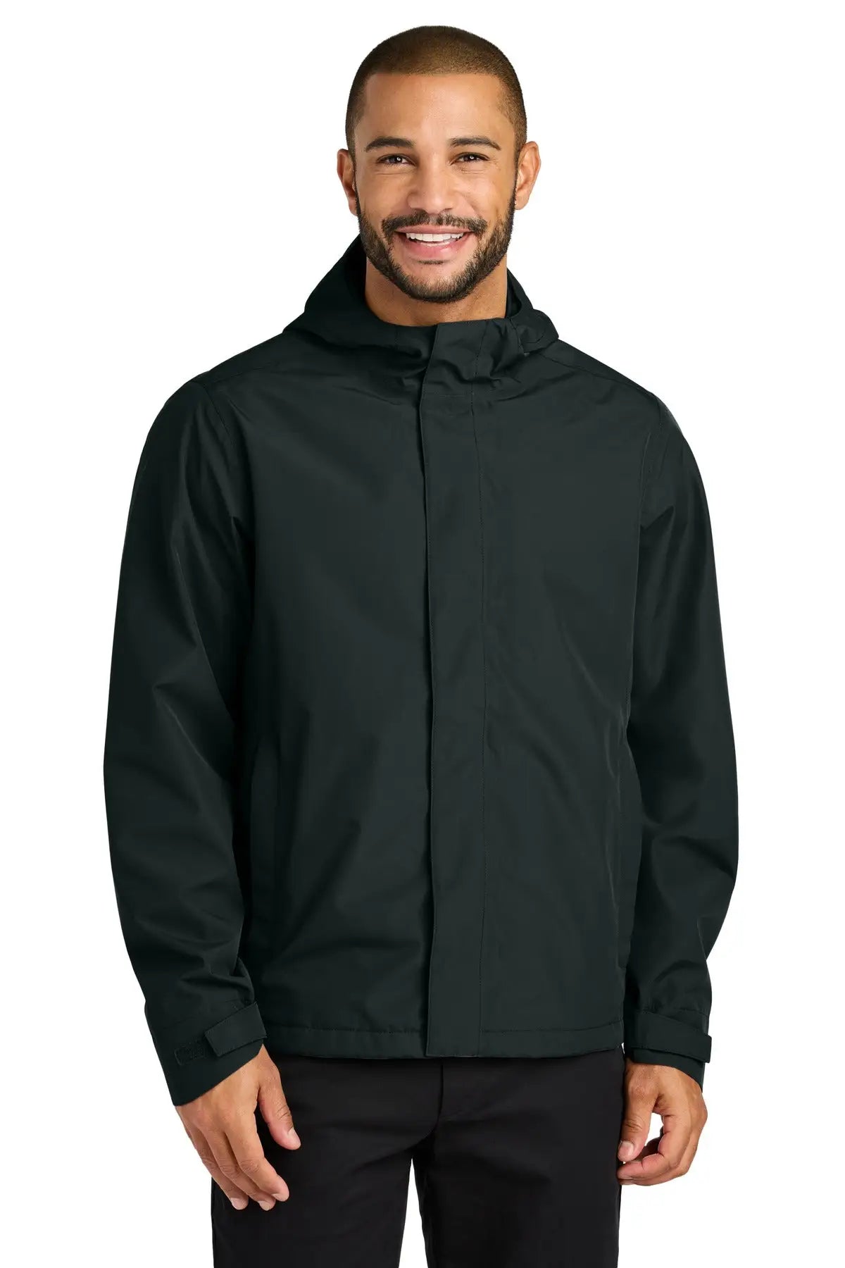 Port Authority J714 C-free Rain Jacket - Deep Black - Adult Xs