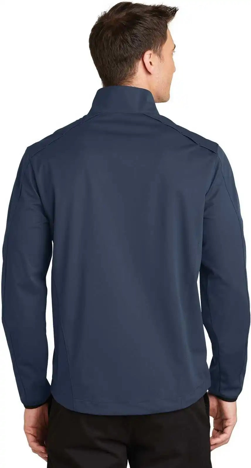 Port Authority J716 Active 1/2-zip Soft Shell Jacket - Dress Blue Navy