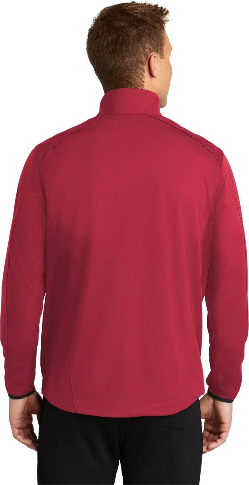 Port Authority J716 Active 1/2-zip Soft Shell Jacket - Rich Red