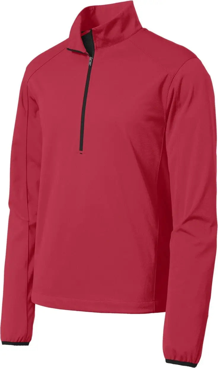 Port Authority J716 Active 1/2-zip Soft Shell Jacket - Rich Red