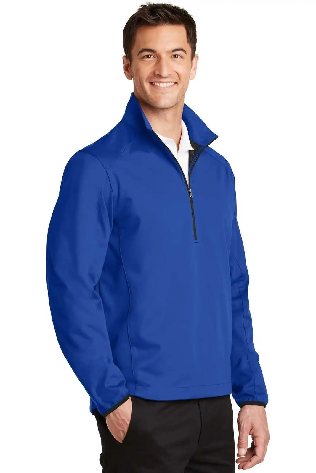 Port Authority J716 Active 1/2-zip Soft Shell Jacket - True Royal