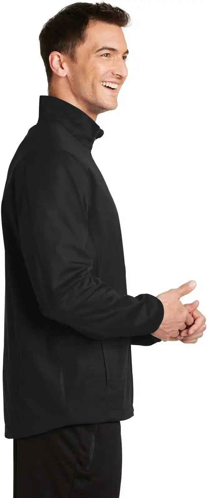 Port Authority J717 Active Soft Shell Jacket - Deep Black