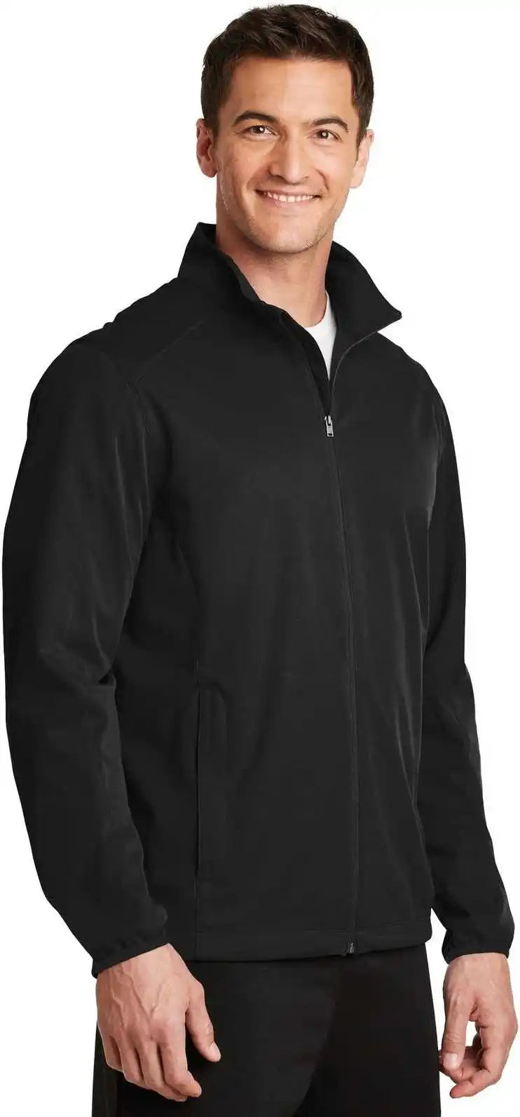 Port Authority J717 Active Soft Shell Jacket - Deep Black