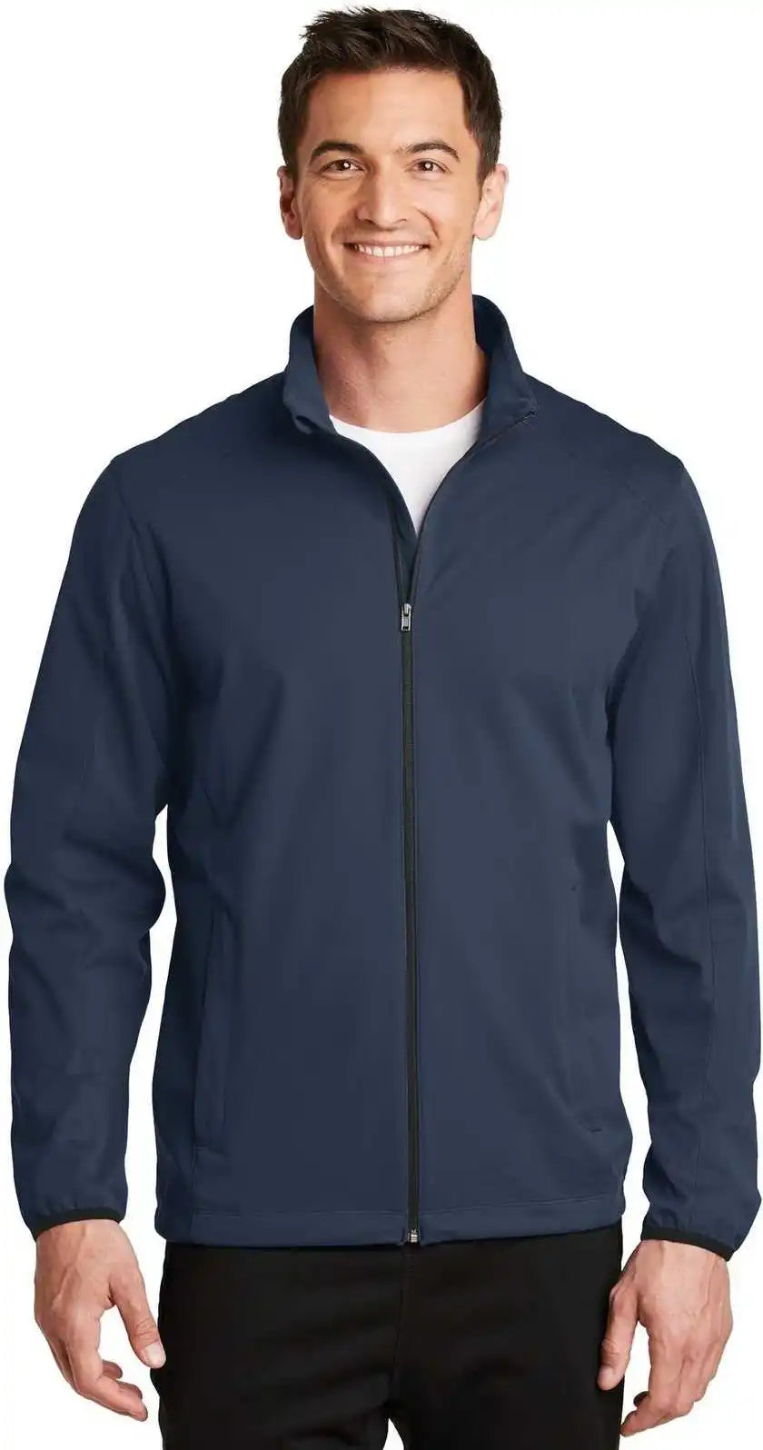 Port Authority J717 Active Soft Shell Jacket - Dress Blue Navy