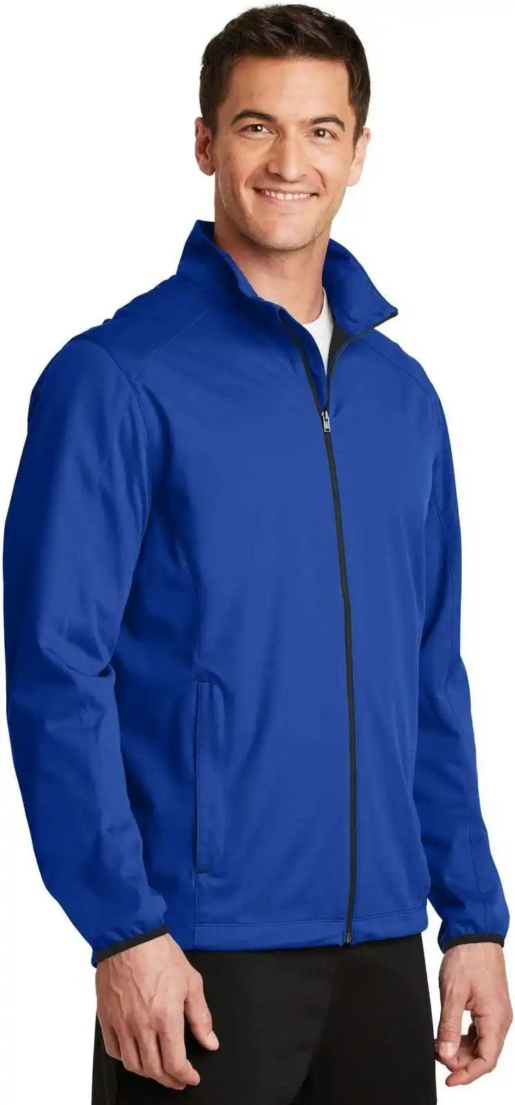 Port Authority J717 Active Soft Shell Jacket - True Royal