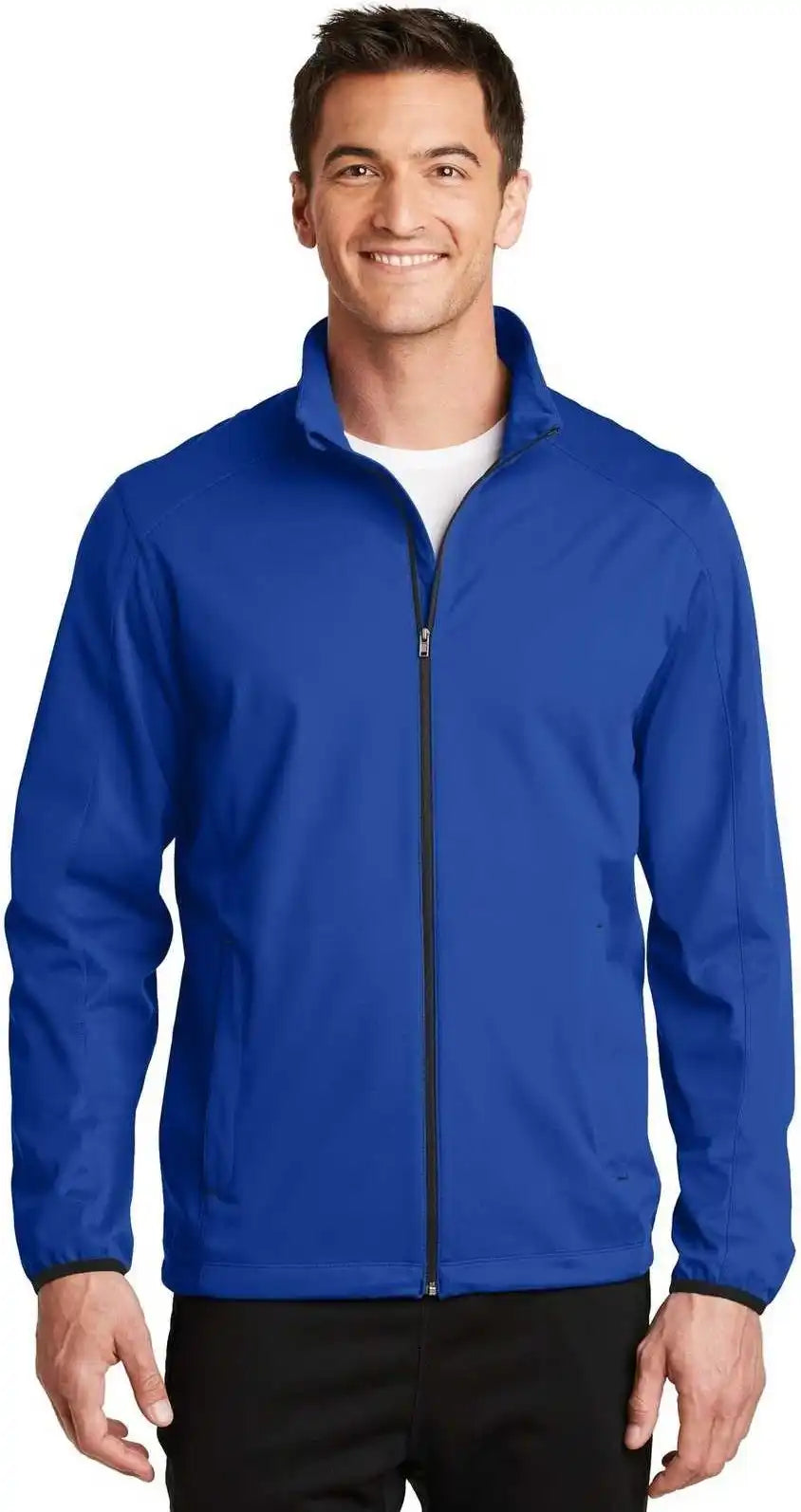Port Authority J717 Active Soft Shell Jacket True Royal