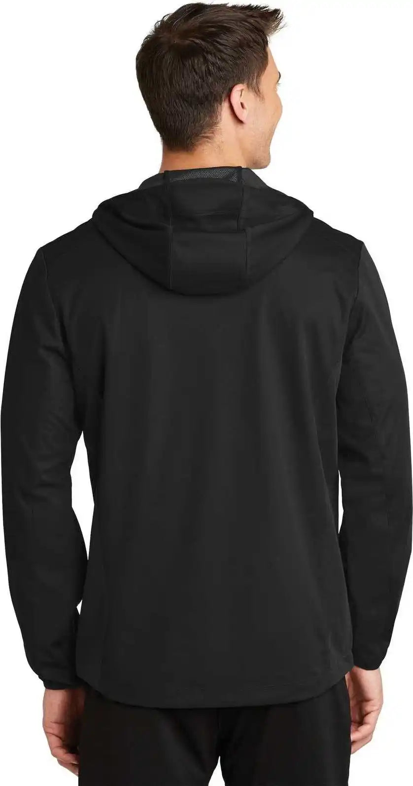 Port Authority J719 Active Hooded Soft Shell Jacket - Deep Black