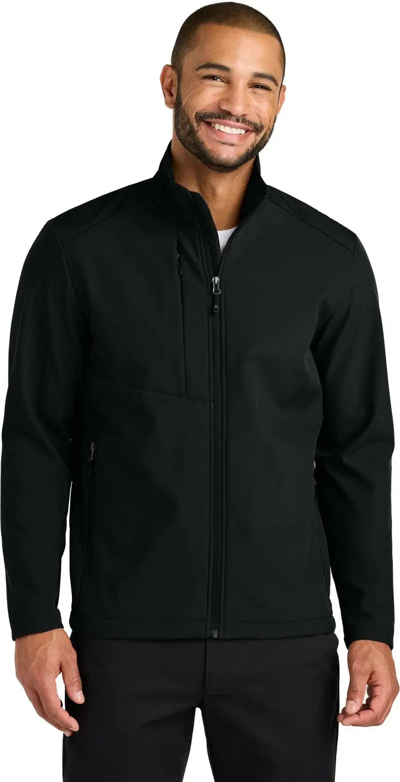 Port Authority J720 C-free Core Soft Shell - Deep Black - Adult Xs