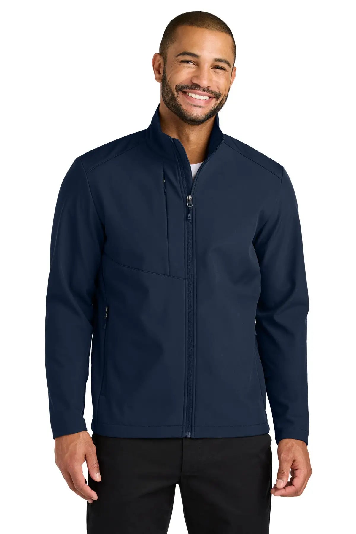 Port Authority J720 C-free Core Soft Shell - True Navy - Adult Xs