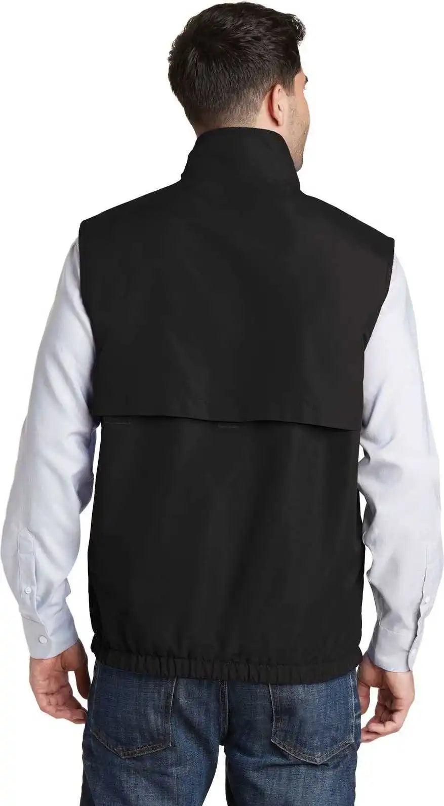 Port Authority J7490 Reversible Charger Vest - True Black