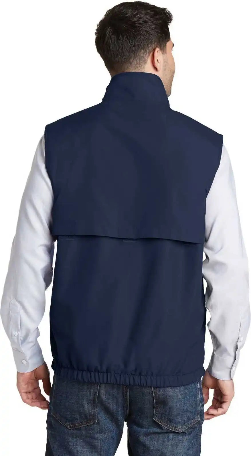 Port Authority J7490 Reversible Charger Vest - True Navy
