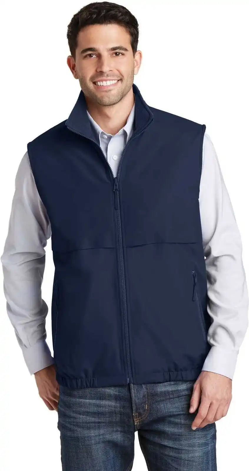 Port Authority J7490 Reversible Charger Vest - True Navy