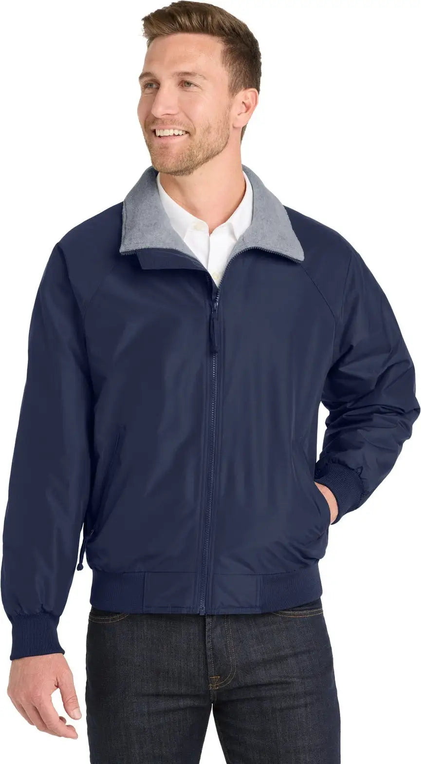 Port Authority J754 Challenger Jacket - True Navy Gray Heather