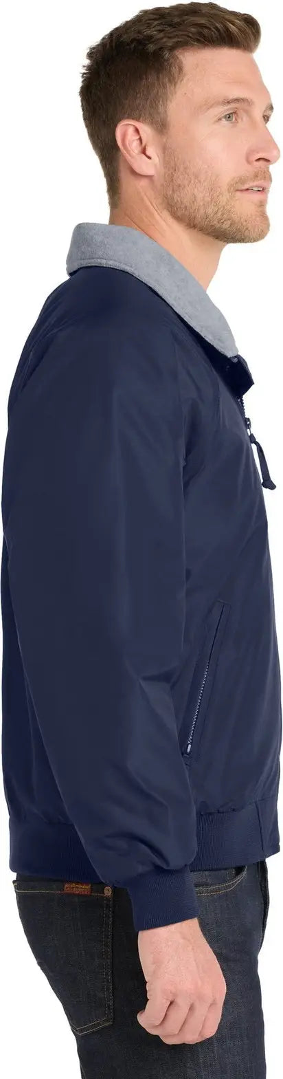 Port Authority J754 Challenger Jacket - True Navy Gray Heather