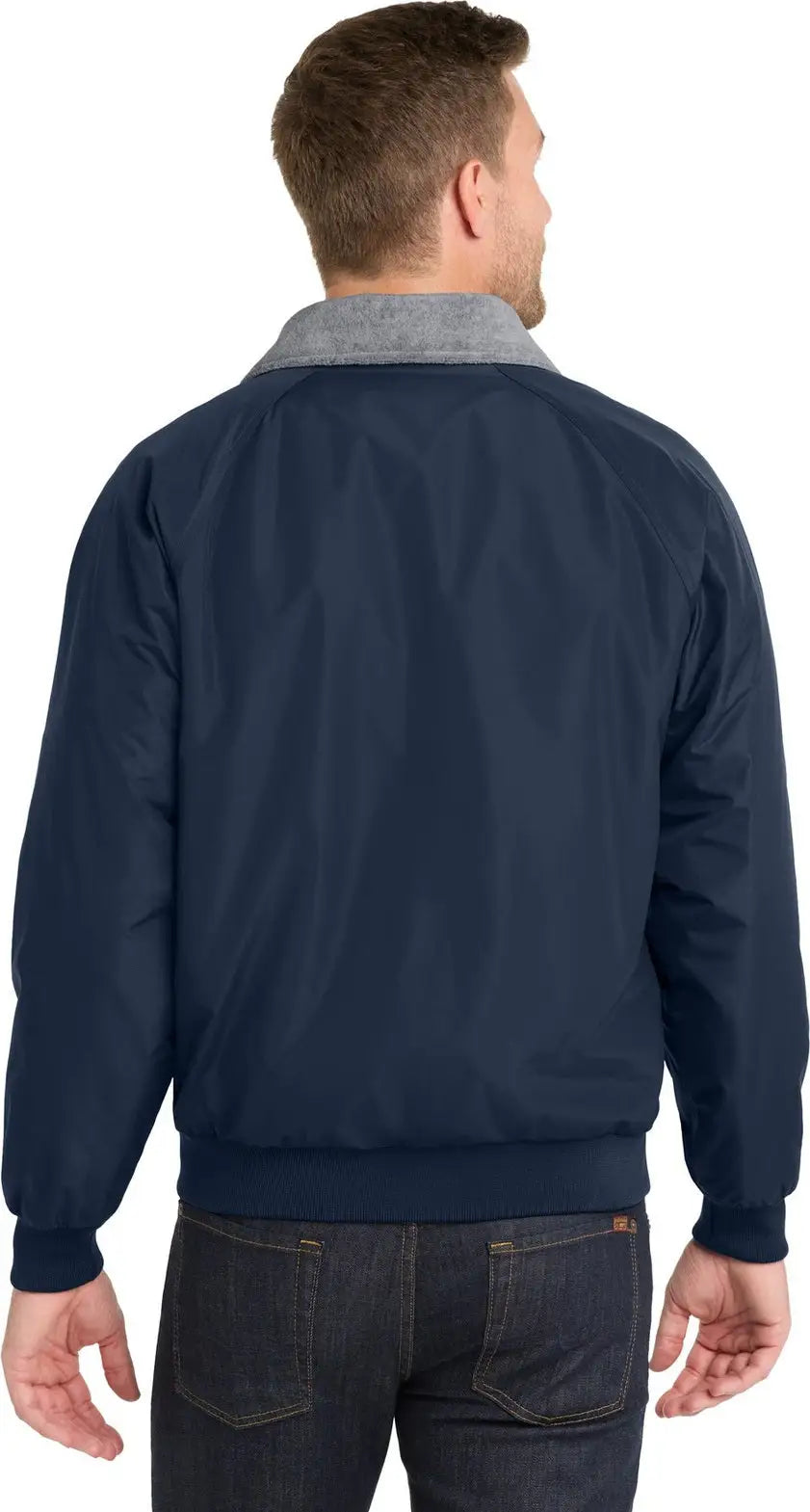 Port Authority J754 Challenger Jacket - True Navy Gray Heather