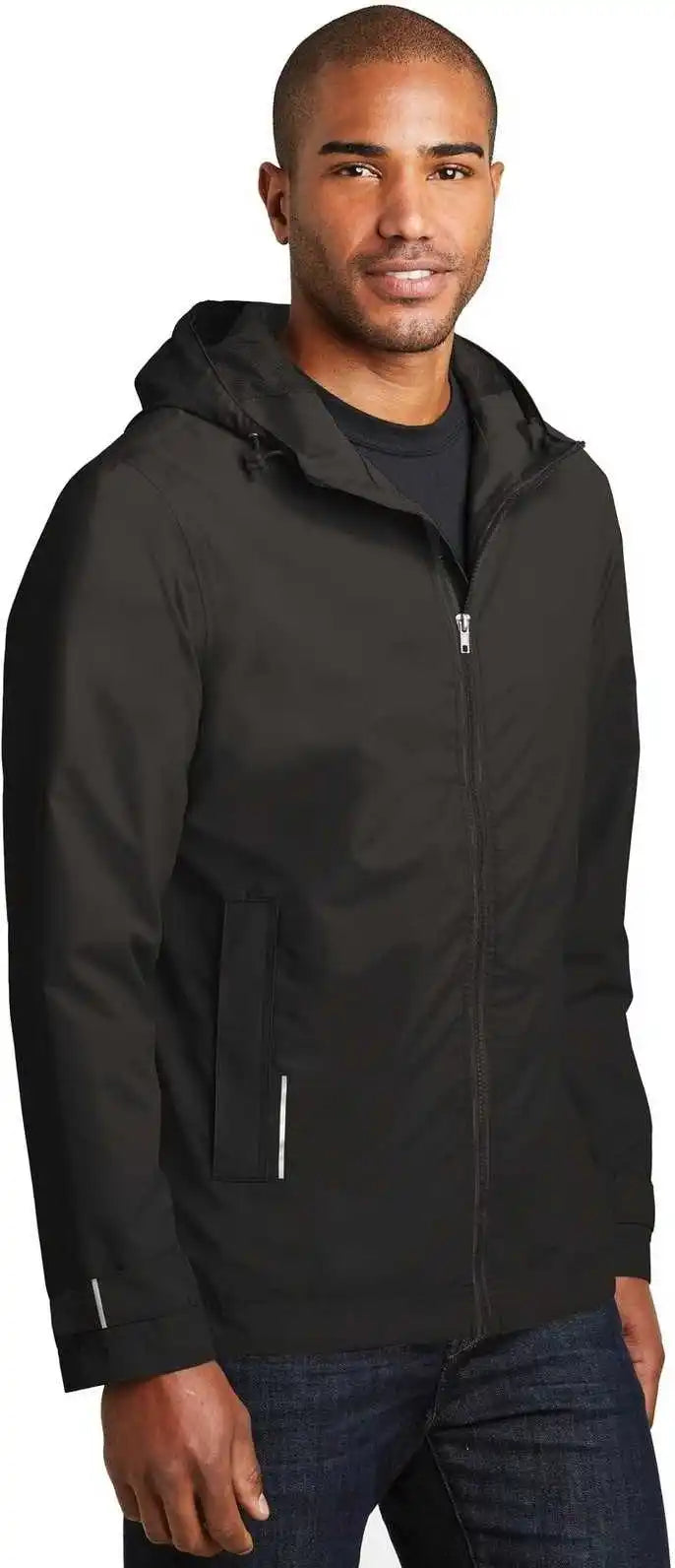 Port Authority J7710 Northwest Slicker Black