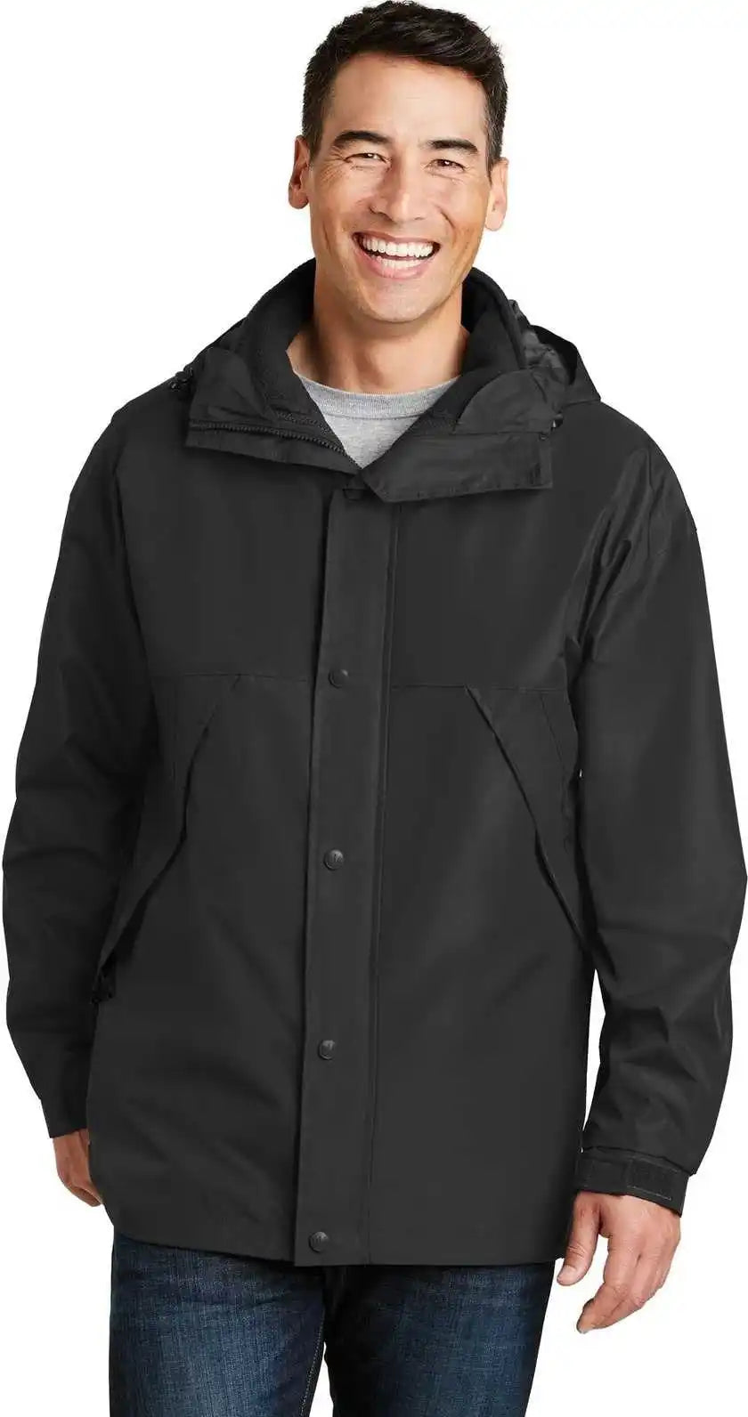 Port Authority J777 3 in 1 Jacket Black